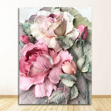 Elegant Scandinavian Flower Canvas Art - InspiredGrabs.com